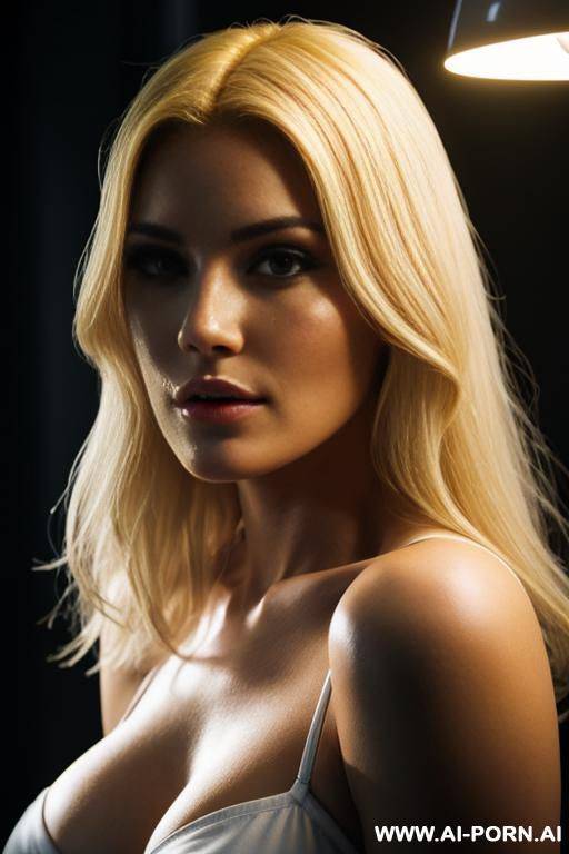 blonde, volumetric lighting - #main