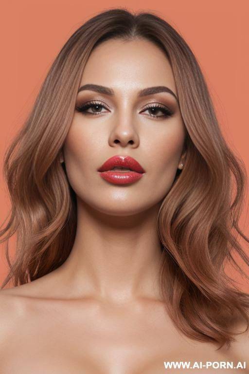 inflated lips, inflatable lips, broad lips, salmon-colored lips - #main