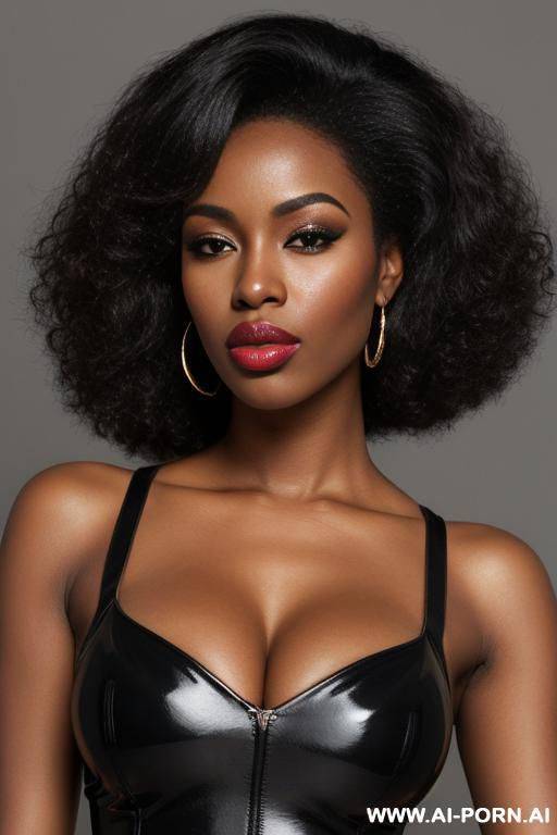 inflated lips, broad lips, puckered lips, gigantic lips, round upper lip, african, dark skin - #main
