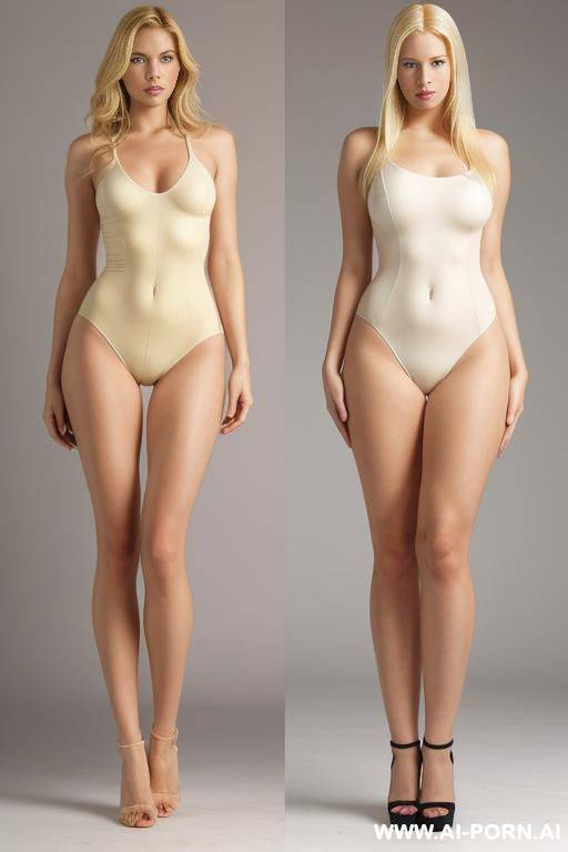 giant tall blonde, fat belly, long legs, big feet, wide hips - #main