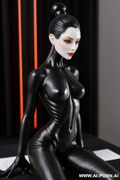 small, black, long, flexible creatures for medical application of hematology-suking (most realistic creatures), on the body - #main