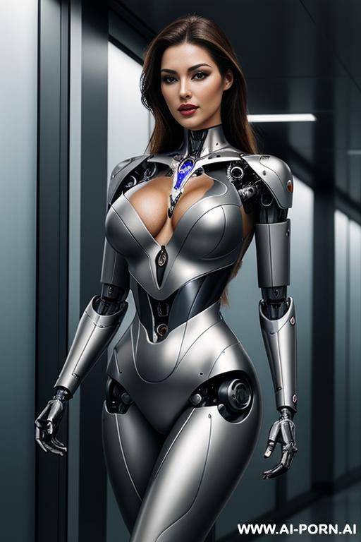 immagine realistica e naturale di elevata qualità, beautiful robot corpo cyborg meccanico - #main