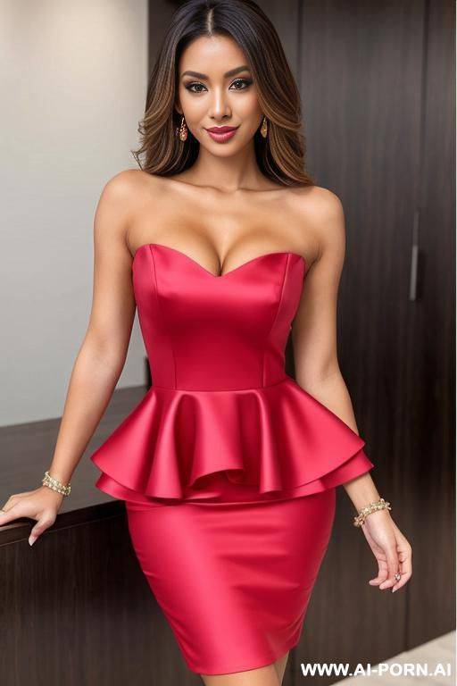 peplum dress - #main