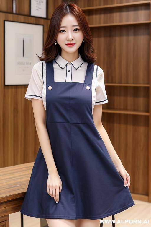 pinafore dress - #main