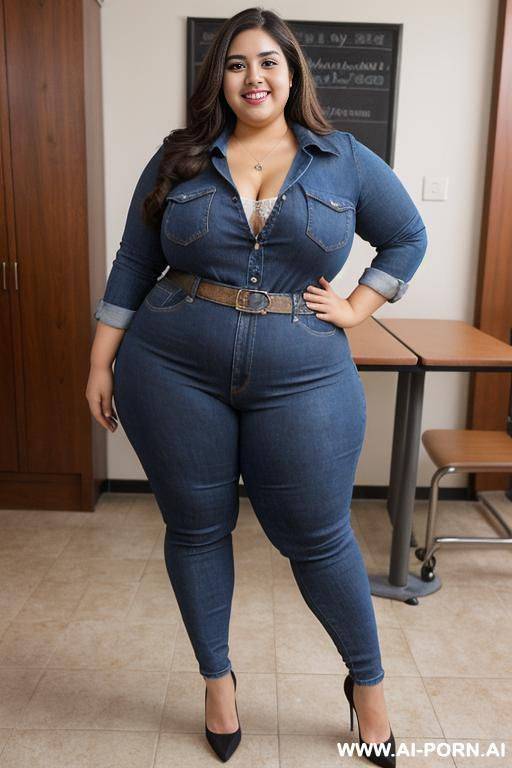 supermodel, mexican, nerd, extra plump, pear shaped, holding license - #main