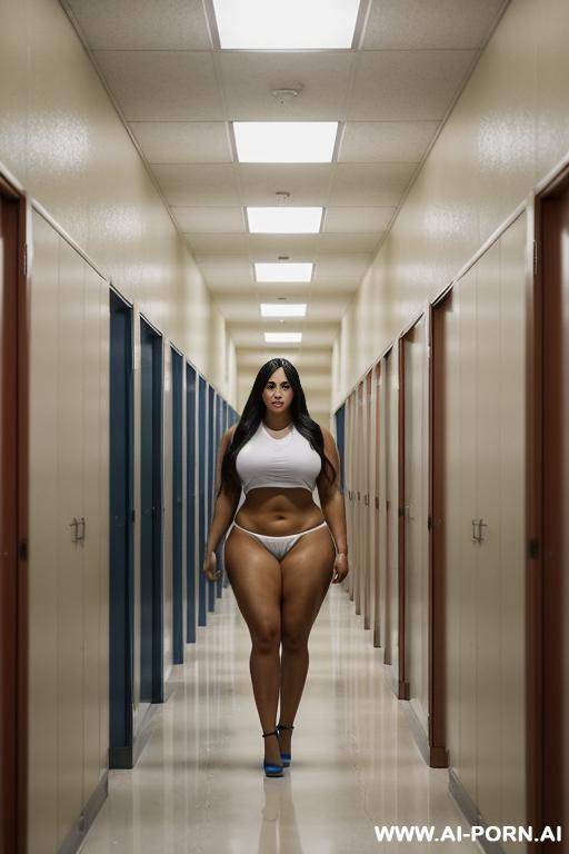 frontview, perfect curvy hourglass figure, sexy curvy body, hot beautiful milf, perfectly beautiful face, polynesian milf, long thick hair, sexy, plump lips, thick toned body, busty, real sex bomb, - #main