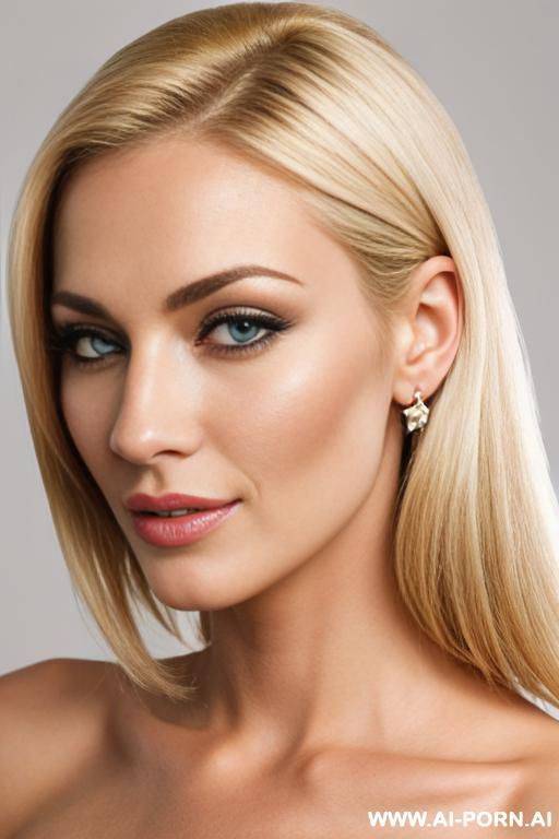ejaculation in ear of blonde woman - #main
