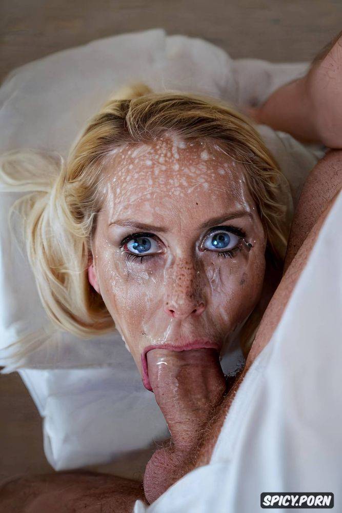 face centered, massive thick white dick1 4, realistic eyes, cum covered face1 2 - #main