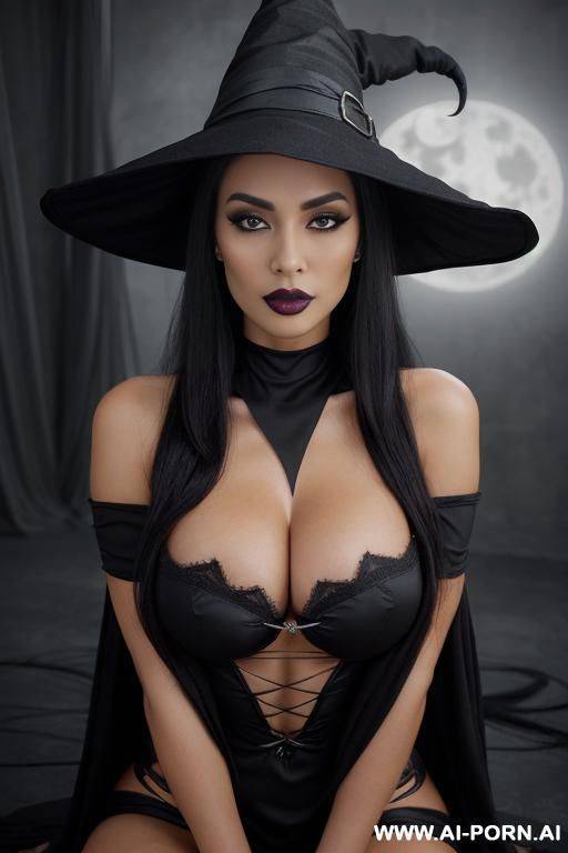 (big round eyes) (((african+asian mixed race))) (hair accessory) (ahegao) (flowing hair) (((extremely beautiful))) (((full lips))) (shaped eyebrows) (submissive) (hoop earrings) (((hourglass figure))) ((very pretty clean face)) (sexy pose) - #main