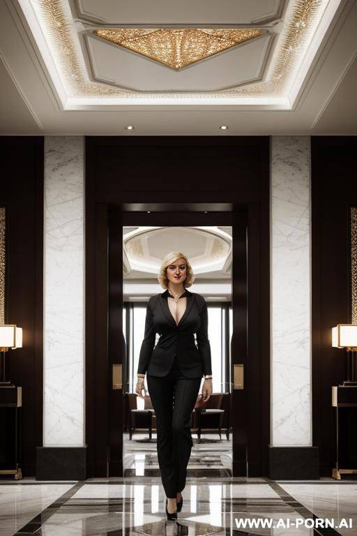 mistress, business suit, huge boobs. wearing business suit. huge boobs - #main