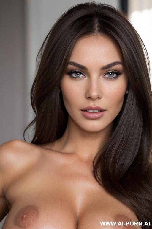((show shes big hairy pussy )) totally naked, super model face ((brunette)) miss universe (porn star) - #main