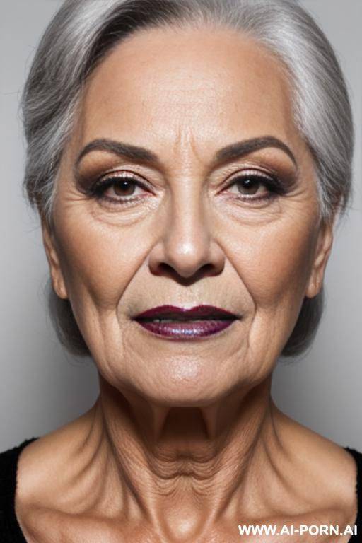 very very old grandma, makeup - #main