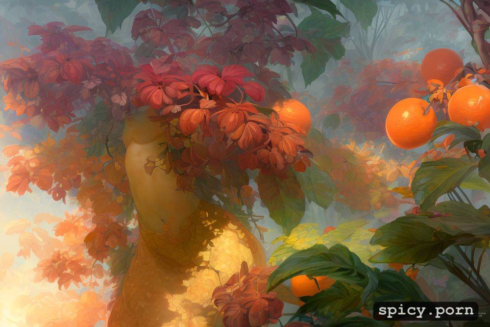 an orange, highres, large orange, pan tilt focus, 8k, depth of field focus - #main