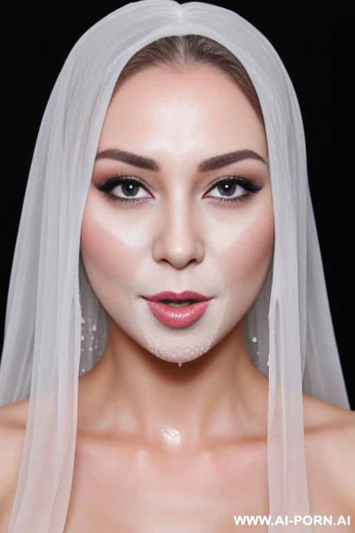 facial, cum covering face, cum on face, cum dripping, princess - #main
