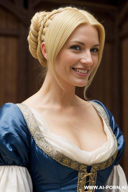 medieval woman, full body view, 1 - #main