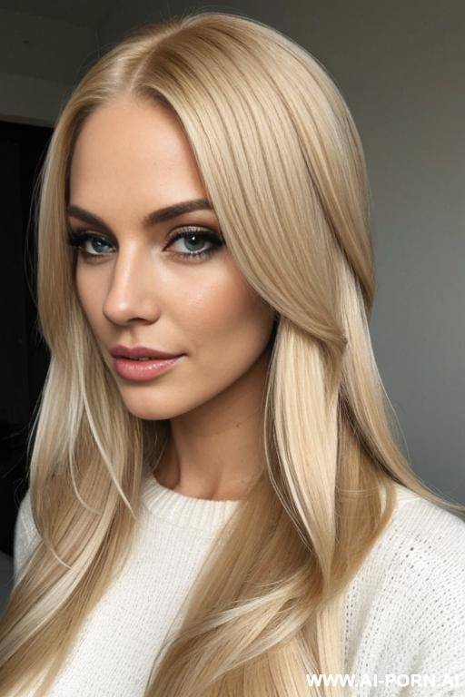 long blonde hair - #main
