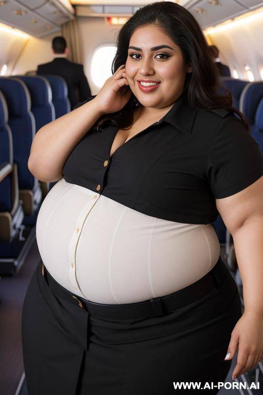 rotund figure, huge body, very obese, mexican, huge nose, model, chola, chicana, wide hips, extra thicc - #main