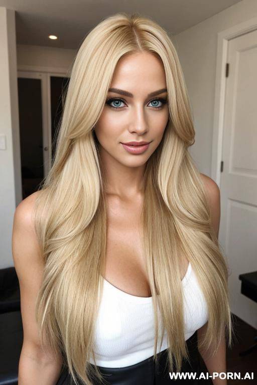 long blonde hair - #main