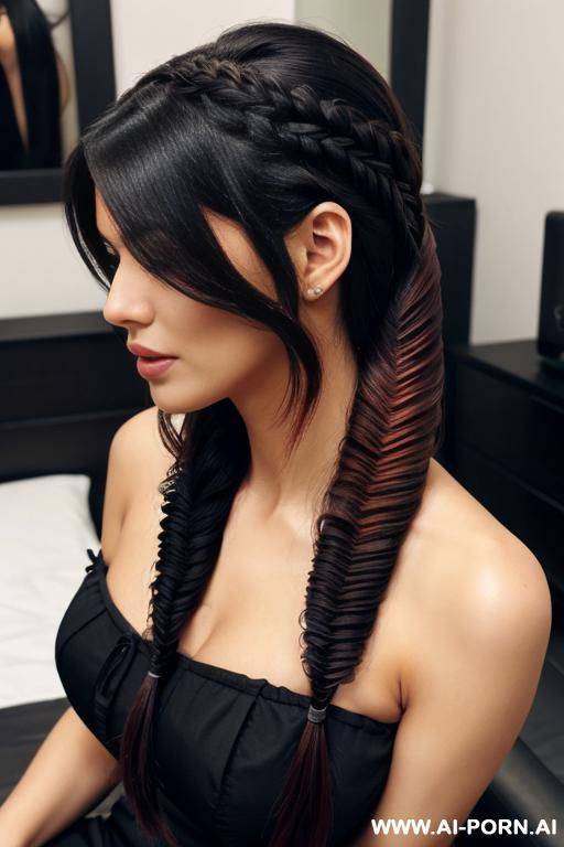 fishtail hair - #main