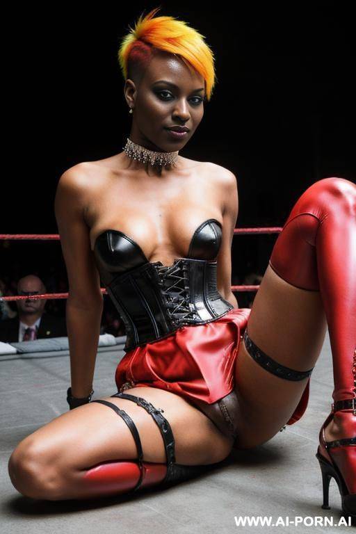 beautiful real female taur cyborg robot with skin in metal-latex black color, with four meccanic leg and metallic ,enormus boobs ,natural uman face, image hd quality, bukkake, piercing, penetrated, pawing at the chest, body writing, cum, gangbang, toples - #main