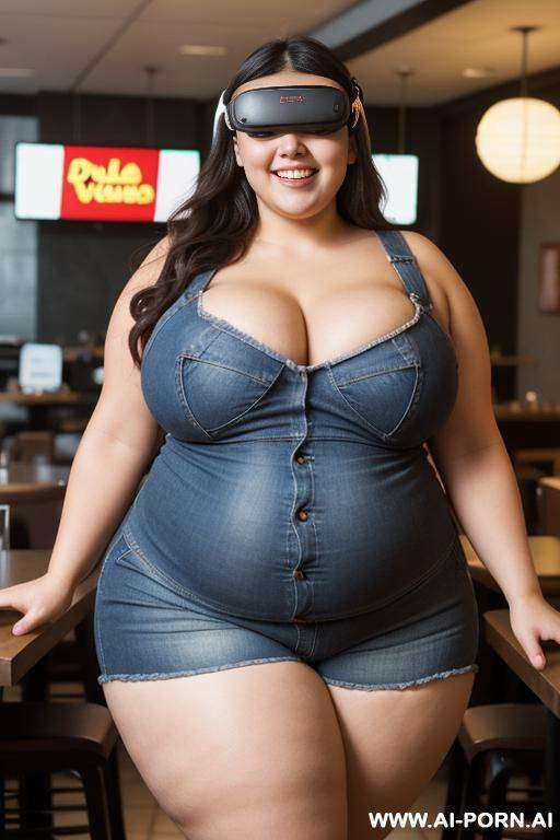 colombian, wide hips, extra thicc, wearing oculus rift - #main