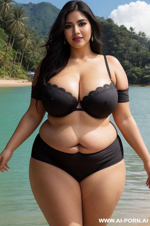 mexican, supermodel, very rotund, huge body, hourglass figure, big nose, ethnic, wide hips, extremely thicc, big thighs, eyeliner, shemale, penis - #main