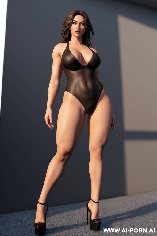 ultra realistic giantess. full body view - #main