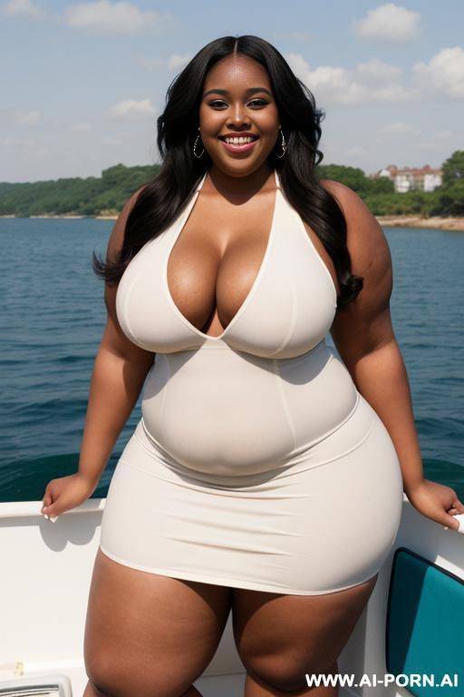 beautiful black woman, supermodel, nerd, massive hips, extra thicc, big legs, plumper, pear shaped - #main