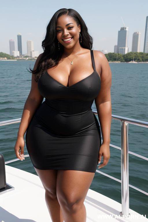 beautiful black woman, supermodel, nerd, massive hips, extra thicc, big legs, plumper - #main