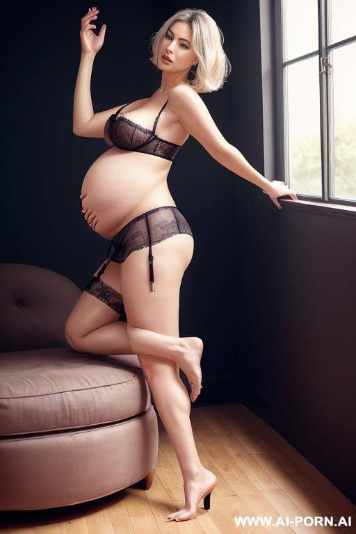 very old women, elegant with grey hair and long white legs, celulitte, saggy tits, hairy pussy grey - #main
