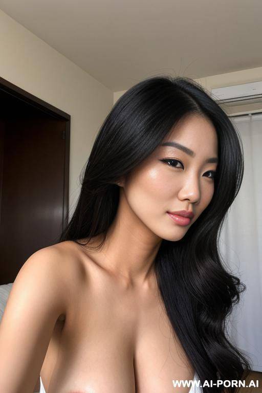 porn star model, voluminous hair, asian, fit, casting - #main