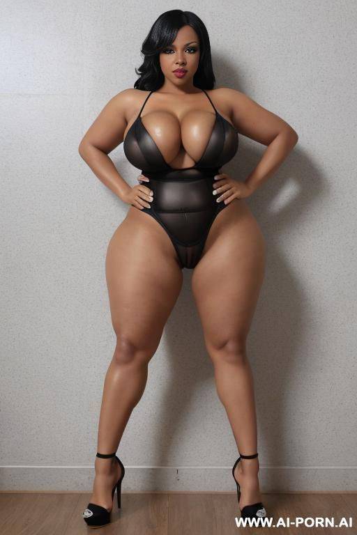 curvy brazilian woman, city slums, stripper high heels - #main