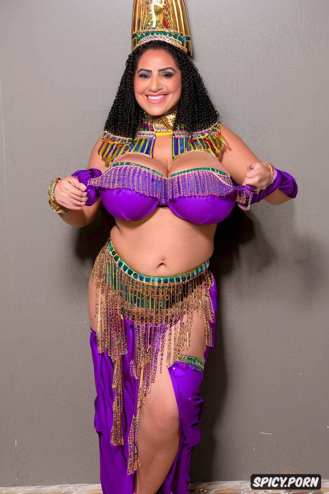 slim stomach, intricate beautiful dancing costume with matching top - #main