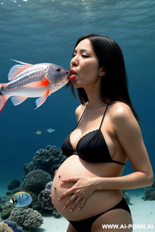 pregnant women swallow fish - #main