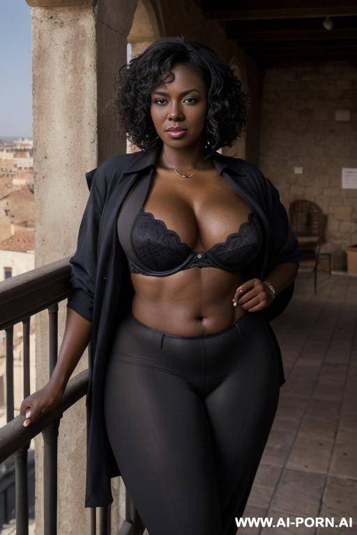 large boobs, dark skinned black woman - #main