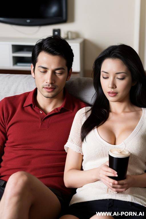 couple watching movie together - #main