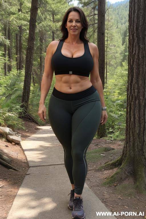 (suburban mom) (thick thighs) (hiking) - #main