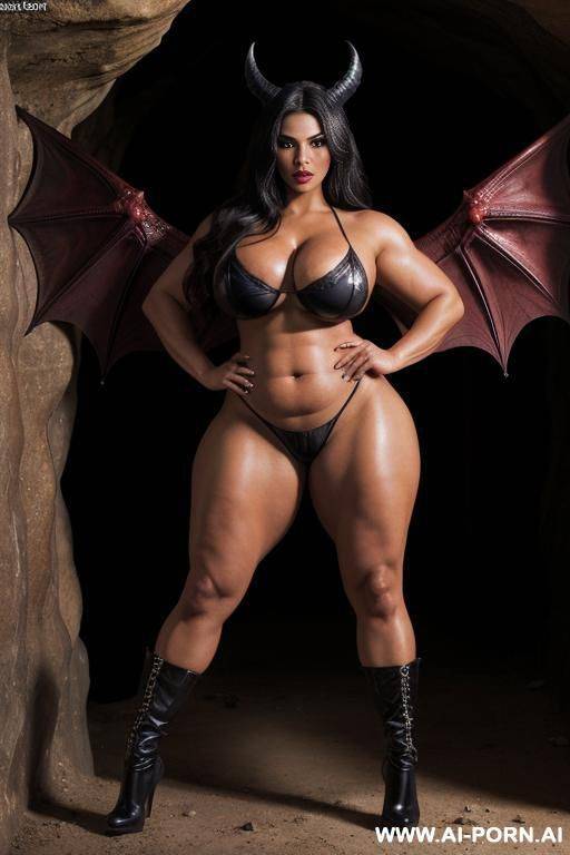 realistic look, super realistic, frontal view, devil woman, succubus, mistress of the underworld, powerful and cruel, sexy and beautiful, beautiful face, plump lips, big expressive sexy eyes, long - #main
