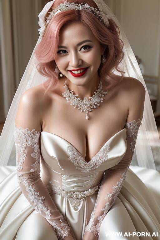 (((cleavage))), showing gigantic boobs, lipstick - #main