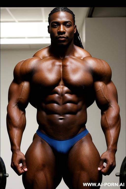ebony male bodybuilder - #main