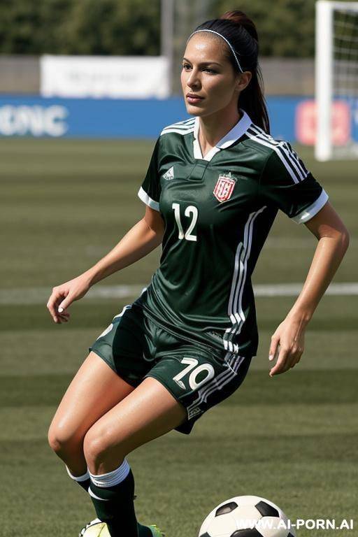 (womanager) in (soccer) (uniform) - #main