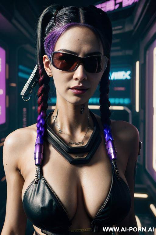(((cyberpunk))), sunglass - #main