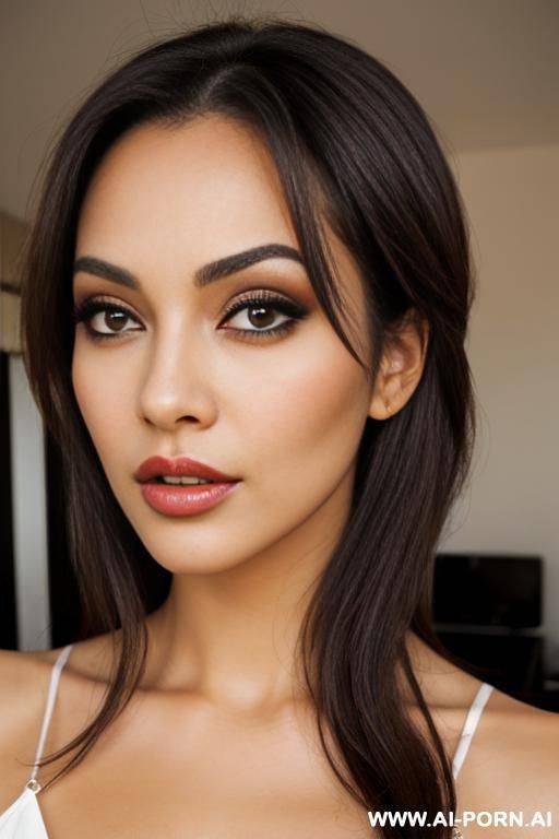 2 beautiful woman. she has big brown eyes, and lips. - #main