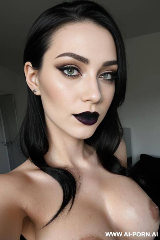 black lips and make up. - #main