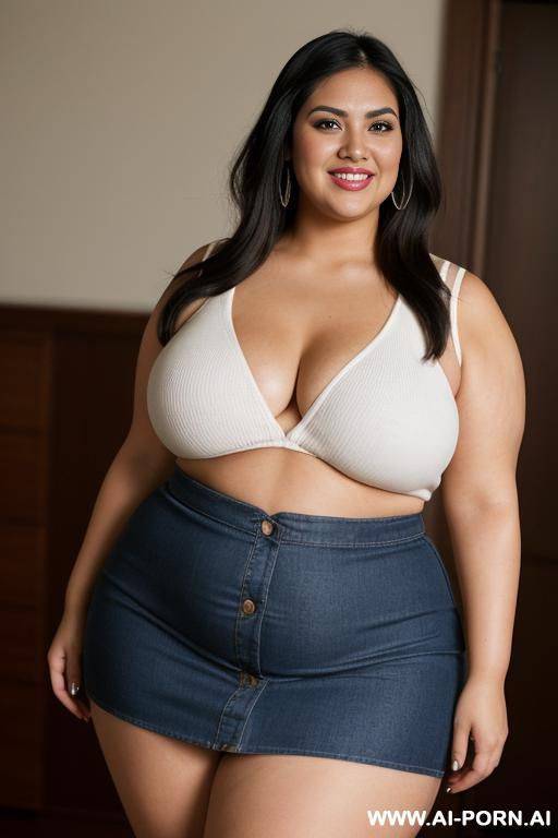 very ethnic, mexican, chola, chicana, tan skin, fully clothed, supermodel, trad wife, extra thicc, ssbbw - #main
