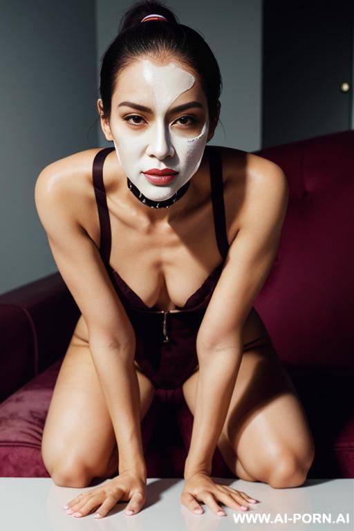 girl in medical mask - #main