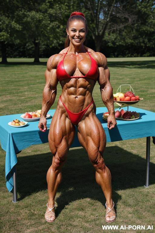 nude fittest extremely ultramuscular female bodybuilder, perfect face, (shredded megamuscular pecs), biceps, biggest bodybuilder traps, lats, triceps, muscular forearms, gigantic delts, obliques, highly - #main