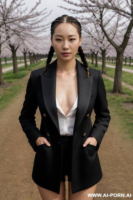 formal coat, naked - #main