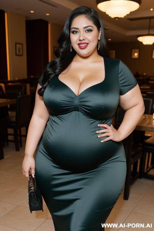 mexican, chola, rap woman, big hips, extra thicc, gordita, nice dress - #main