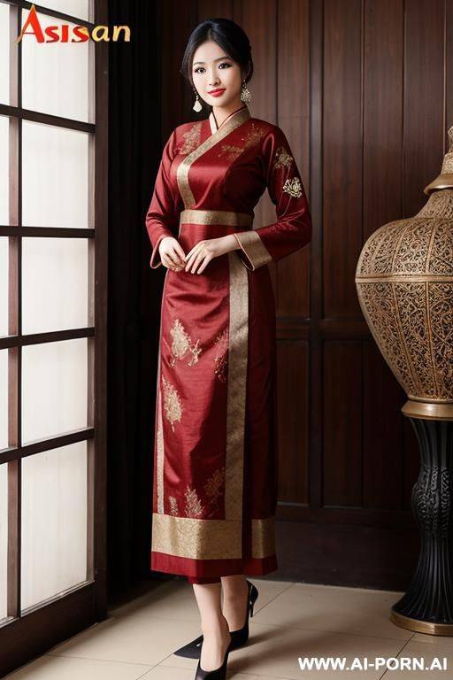 aisan, traditional, vintage, dress - #main